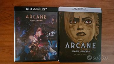 Arcane League Of Legends Cofanetti Blu-Ray 4K