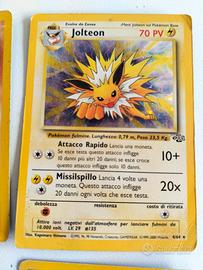 lotto di 15 carte Pokemon 