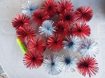 set 19 decorazioni albero