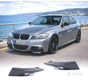 SPLITTER BMW E90 E91 LCI 08-12 LOOK M NERO LUCIDO