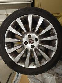 Cerchi in lega  FIAT BRAVO 17”+ruota di scorta