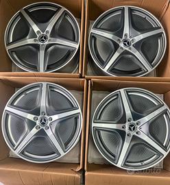 Cerchi Mercedes AMG Originali 21 Come Nuovi 2 Kit