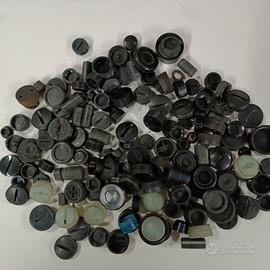 LOTTO TAPPI COPERCHI SPAZZOLE CARBONCINI