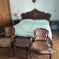 Camera da letto completa in stile classico barocco