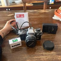 Fotocamera analogica olympus OM-10