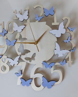 Orologio con farfalle