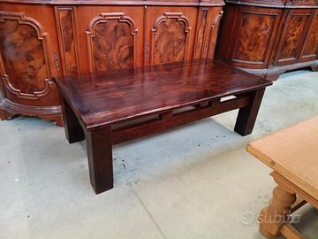 Tavolino Etnico in legno Massiccio 