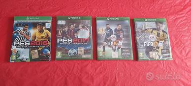 giochi xbox one: pes e fifa sigillati