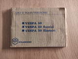 Manuale originale uso manutenzione Vespa