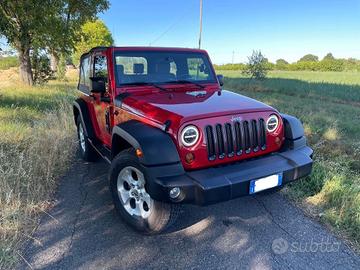 JEEP Wrangler JK 2.8 CRD DPF 2008 Rosso