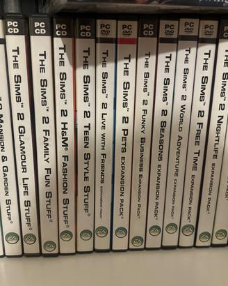The Sims 1, 2 e 3 collezione completa