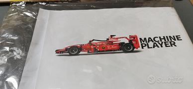 F1 rossa in costruzioni compatibili Legoi
