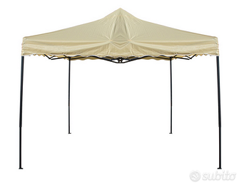 Gazebo pieghevole in acciaio 3x3