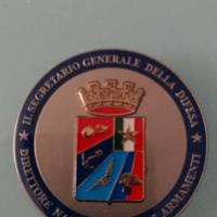 medaglia commemorativa segretario Difesa
