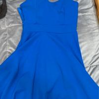 Vestito corto blu