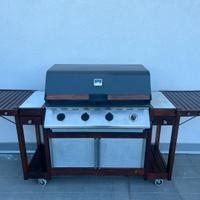 Barbecue a gas