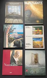 Antonio Nunziante - set 6 cataloghi mostra (nuovi)