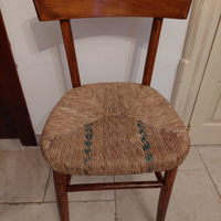 Sedia in legno anni 50