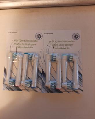 TESTINE DI RICAMBIO PER SPAZZOLINO ORAL B 