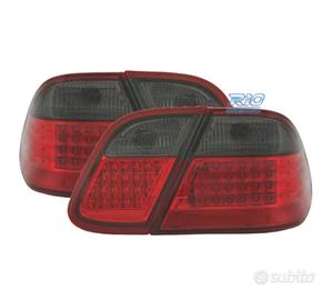 FANALI PER MERCEDES CLK W208 97-02 LED ROSSO AFFUM