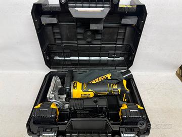 Fresatrice lamellare dewalt dcw682 da 18v 5 ah