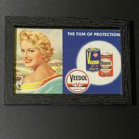 Insegna Veedol vintage