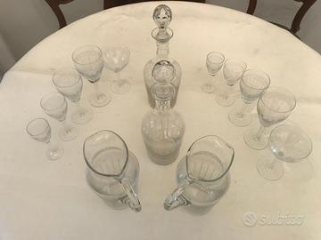 Raffinato servito calici cristallo x 12 64 pezzi