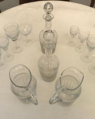 Raffinato servito calici cristallo x 12 64 pezzi