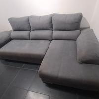 Divano letto con penisola a destra