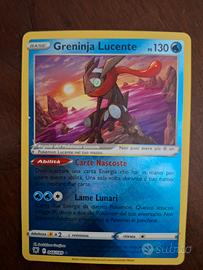 carta Pokemon Greninja Lucente