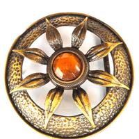 Fibbia con pietra cm 5,5  per cinture