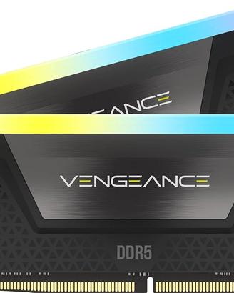 CORSAIR VENGEANCE RGB DDR5 32GB (2x16GB) 6000MHZ