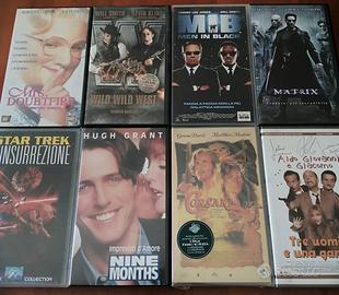 FILM VHS 8 Grandi Capolavori in VHS Vintage 1
