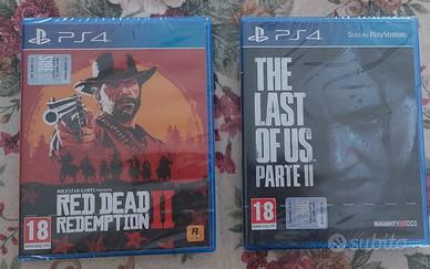 Red dead redemption 2 + The last of us 2 Ps5