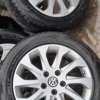 3 cerchi in lega da 16 volkswagen