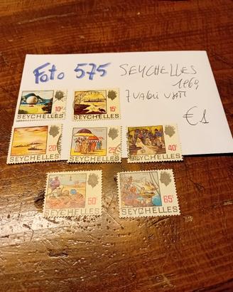 Francobolli usati di diversi paesi 