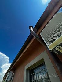 Canna fumaria per stufe a pellet