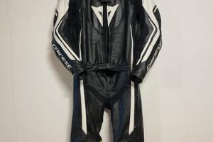 Tuta moto Dainese e stivali TCX