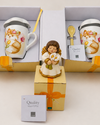 Thun -  2 mug con cucchiaini & 1 Angioletto