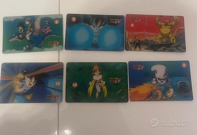 Dragon Ball GT Santal 2001 – Lotto 13 Carte