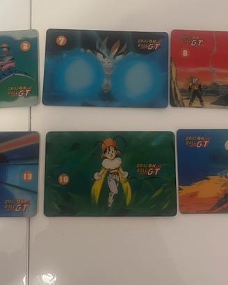 Dragon Ball GT Santal 2001 – Lotto 13 Carte