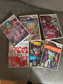set di 6 giochi per Nintendo Wii