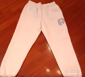 Pantalone tuta Revisite' Paris colore bianco xl