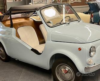 Fiat 500 aperta 1971 azzurra omologata