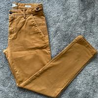 Pantaloni chino color senape taglia 46 uomo
