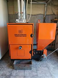 🔥CALDAIA A BIOMASSE / PELLET D'ALESSANDRO 30 kw🔥