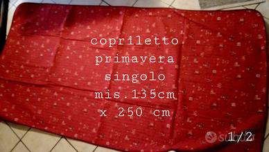 Copriletto singolo