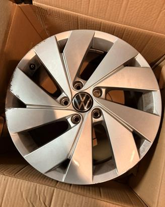 4 cerchi in lega da. 17” vw golf 8
