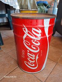 Barile in latta COCA COLA