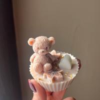 Candela cupcake teddy